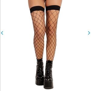 Leg Avenue Fence Net Thigh Highs